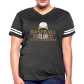 BASEBALL CLUB Women’s Vintage Sport T-Shirt - vintage smoke/white