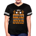 BASEBALL COACH Women’s Vintage Sport T-Shirt - black/white