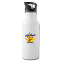 Cool Lemon Water Bottle - white