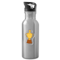 Baseball Trophy Water Bottle - silver