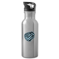 Baseball Glove Water Bottle - silver