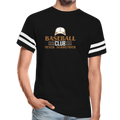 BASEBALL CLUB NEVER SURRENDER Vintage Sport T-Shirt - black/white