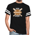 MORE BASEBALL SPORT Vintage Sport T-Shirt - black/white